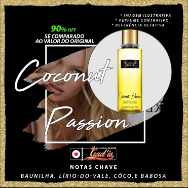 Perfume Similar Gadis 444 Inspirado em Coconut Passion Contratipo